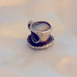 Pandora Retired Tea Cup Charm